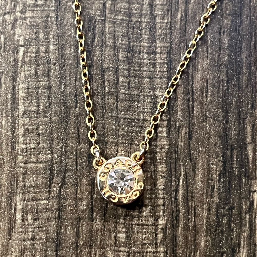 Gold Coach necklace